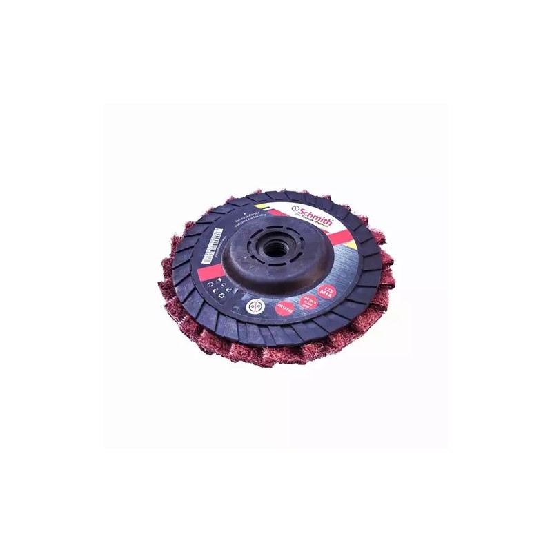 Tarcza polerska listkowa z włókniny 125mm