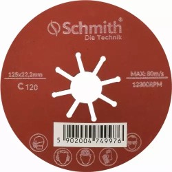 ŚCIERNICA KARBOWANA P120 125MM