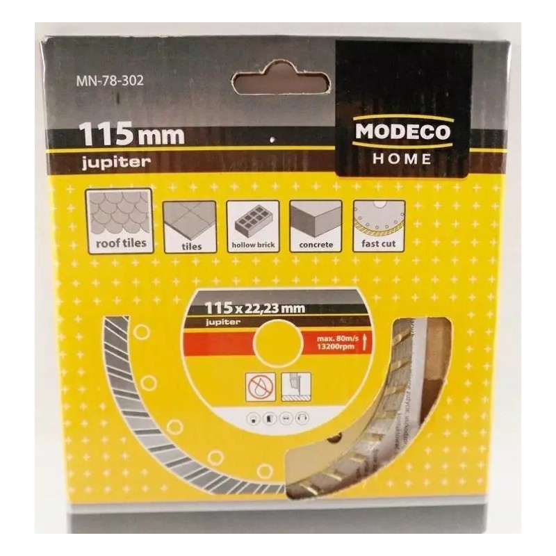 ŚCIERNICA DIAMENTOWA TURBO 115 mm JUPITER