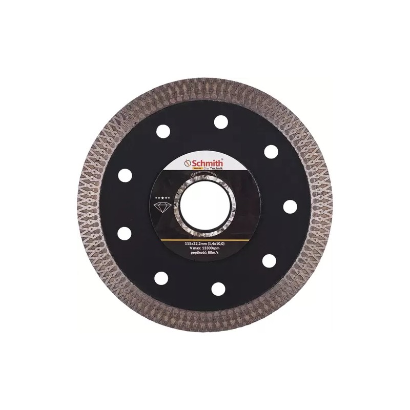 TARCZA DIAMENTOWA SLIM 115x22,2x1,4x10 mm