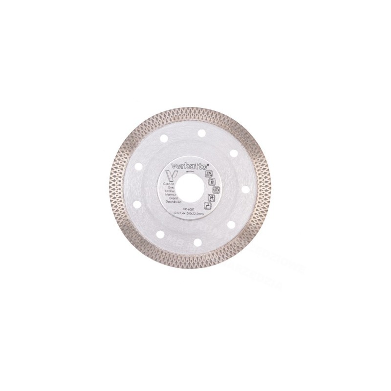 TARCZA DIAMENTOWA V-PLUS 125 TURBO CERAMIC