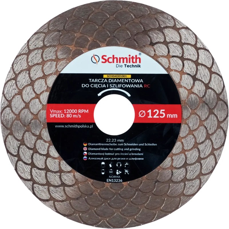 TARCZA DIAMENTOWA 125x22.23c1.6 25 mm rc