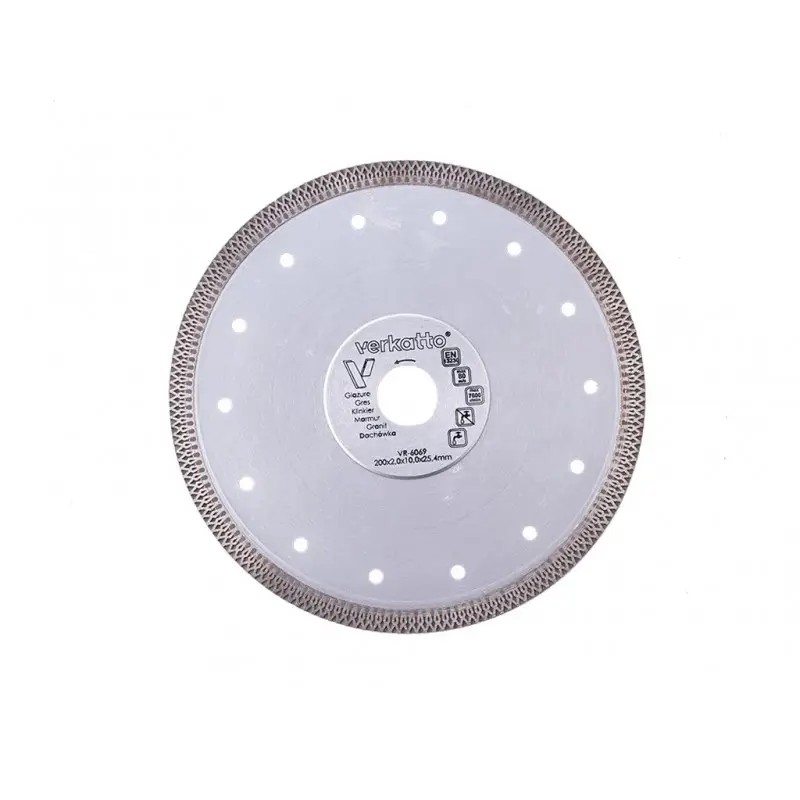 TARCZA DIAMENTOWA TURBO CERAMIC 200x2.0x10x25, 4mm