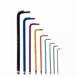 KOMPLET KLUCZY IMBUSOWYCH DŁUGICH 9 SZT