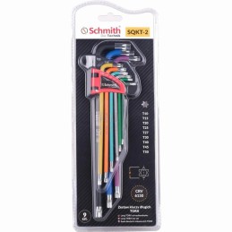 KOMPLET KLUCZY TORX 9 SZT