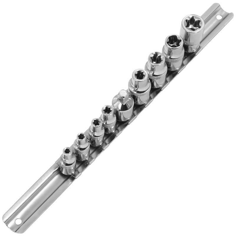 ZESTAW NASADEK TORX 1/4 -3/8 8 SZT