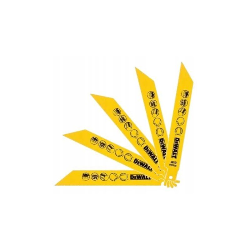 BRZESZCZOT DO PILAREK SZABLOWYCH ZE STALI KOBALT. DEWALT