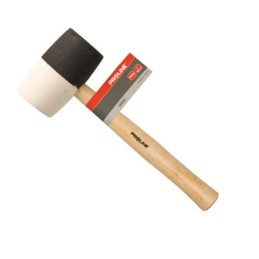 MŁOTEK GUMOWY CZARNO-BIAŁY...
